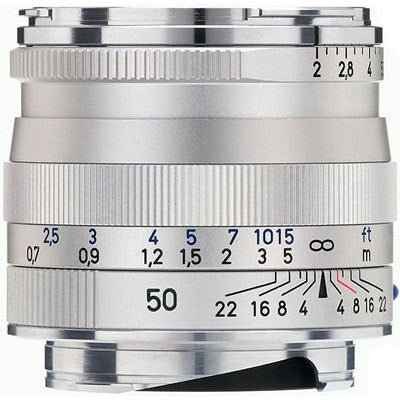 Zeiss 50mm f/2.0 Planar T* silber ZM (Zeiss-Leica)
