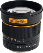 Samyang 85mm f/1.4 Nikon AE