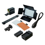Falcon Eyes DV-96V-K2 regelbare LED Lampensatz mit Akku