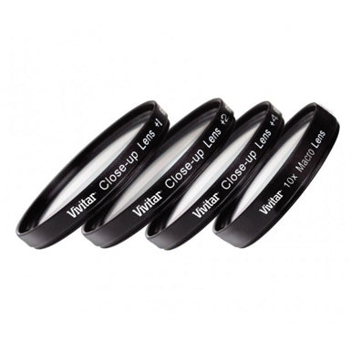 Vivitar 77mm Close-Up Lens Set +1 +2 +4 +10