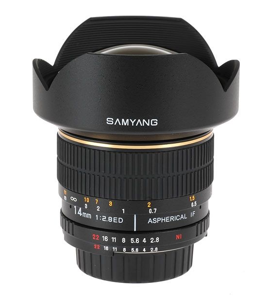 Samyang 14mm 1:2,8 IF ED UMC für Pentax