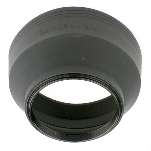 Caruba Rubber Lens Hood 3in1 72mm