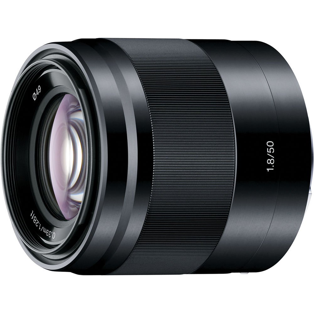Sony SEL 50mm f/1.8 OSS E-Bajonett (SEL50F18B.AE) Schwarz