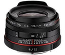 Pentax 15mm F4 ED AL Limited Black HD DA