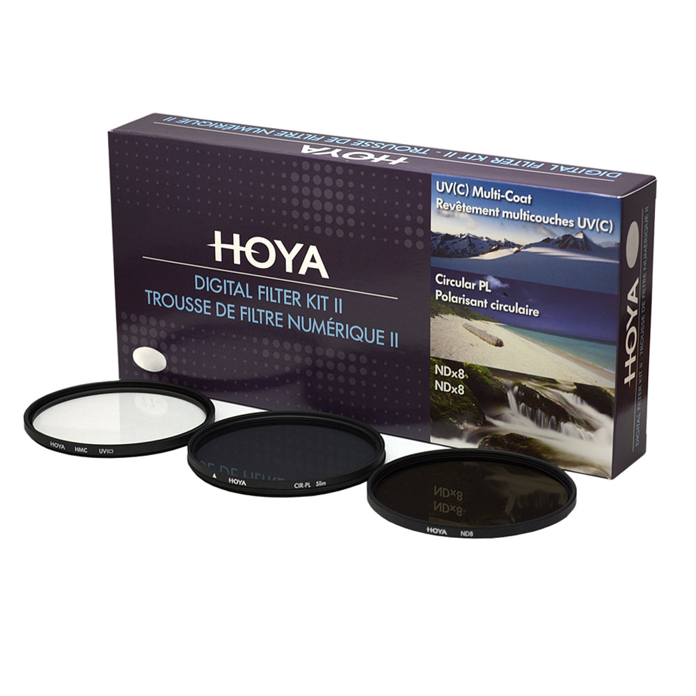 Hoya 62mm Digital Filter Kit II (3 filters)