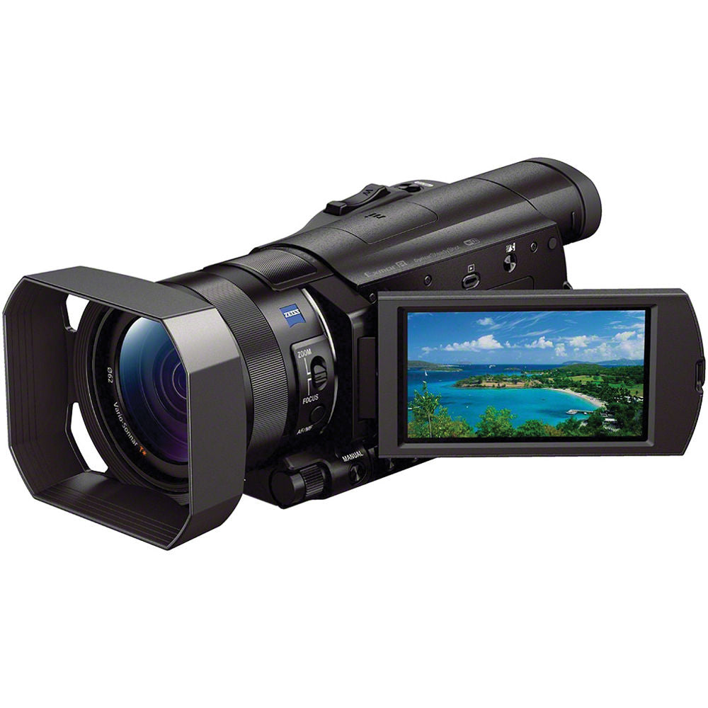 Sony FDR-AX100E 4K camcorder zwart