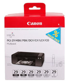 Canon PGI-29 MBK/PBK/DGY/GY/LGY/CO Multi