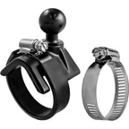 Ram RAM-B-108BU UNPKD V Base Ball und Straps 1/2 inch - 2 inch