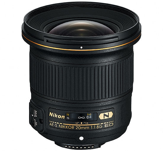 Nikkor AF-S 20mm F1.8 G ED