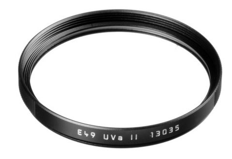 Leica 13035 Filter UVa II E 49 schwarz