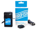 Brofish Akku Wand- & Autoladegerät für Hero3+