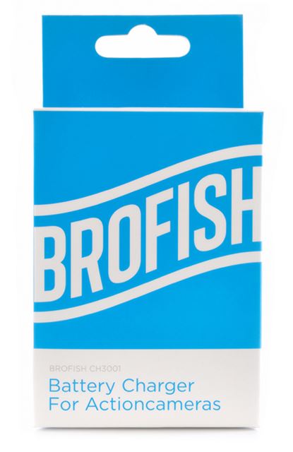 Brofish Akku Wand- & Autoladegerät für Hero3+