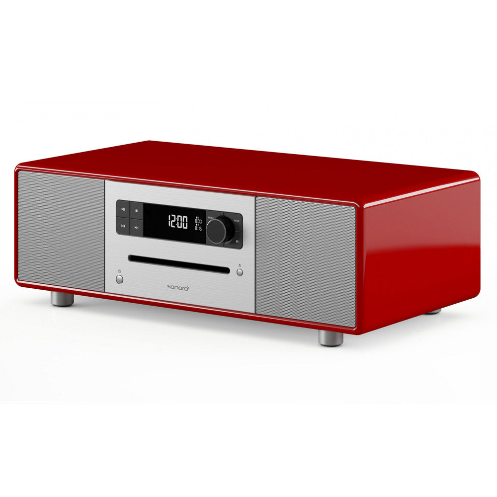 Sonoro Stereo SO-320 DAB+ Bluetooth, Rood