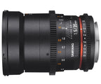 Samyang 35mm T1.5 VDSLR AS UMC II E-Mount