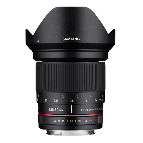 Samyang 20mm f/1.8 ED ASP UMC Pentax K