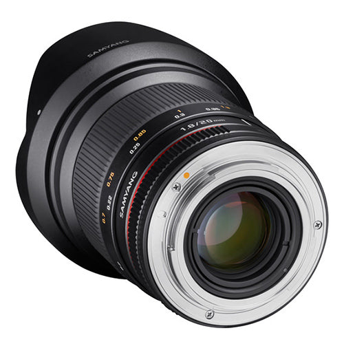 Samyang 20mm f/1.8 ED ASP UMC Pentax K