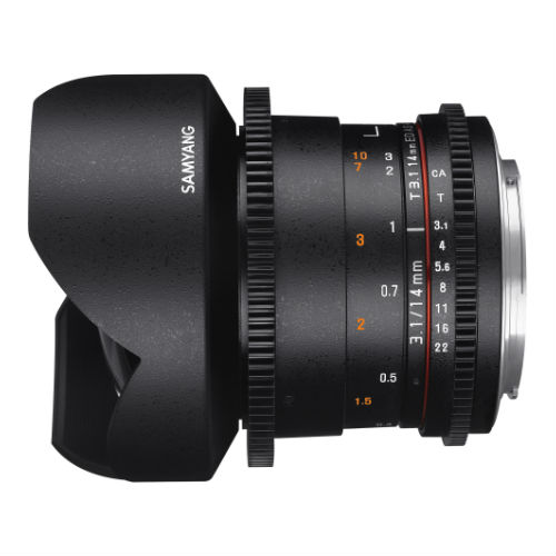 Samyang 14mm T3.1 II VDSLR Sony E