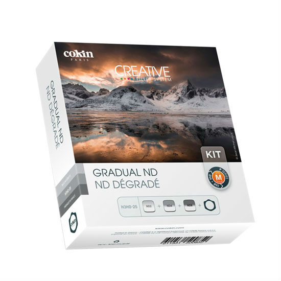 Cokin Gradual ND Kit H3HO-25 + Adapter Ring P 49mm