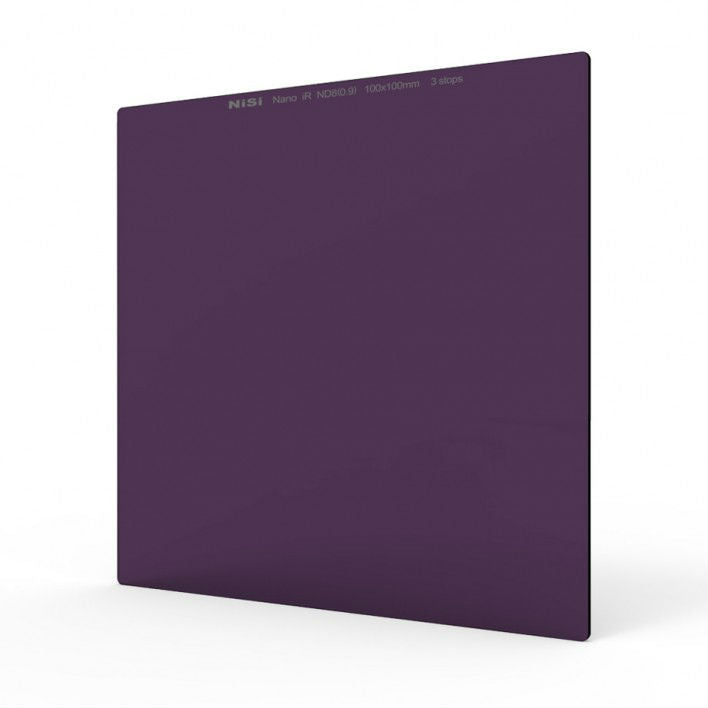 NiSi Nano iRND8 (0,9)100x100mm 3 Stop Grauer Filter