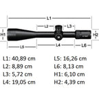 Vortex Golden Eagle HD 15-60x52 Zielfernrohr ECR-1 SFP Fadenkreuz (MOA)