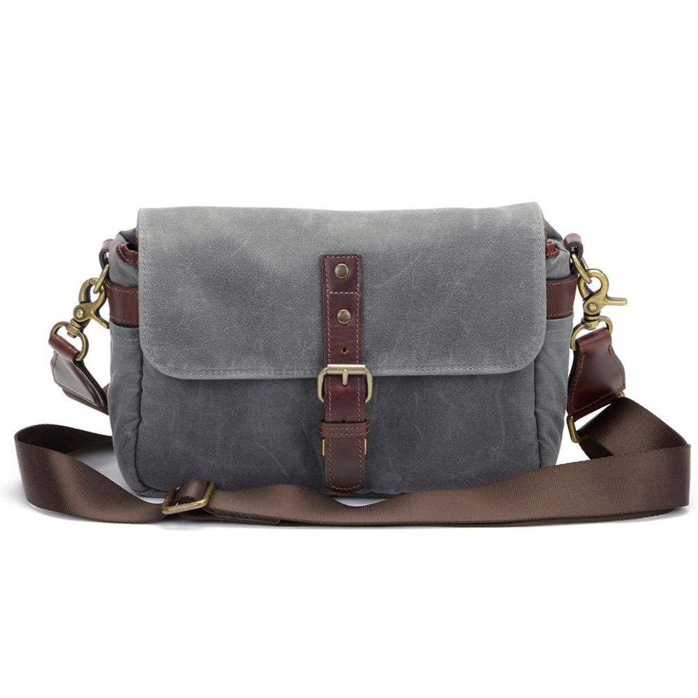 ONA The Bowery Messenger Bag Smoke