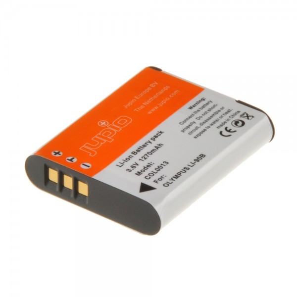 Jupio Kit: 2x Battery Li-90B/Li-92B 1270mAh + USB Single Charger