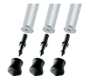 Gitzo GSF38S Spike + Rubber Foot 38mm 3 Pieces