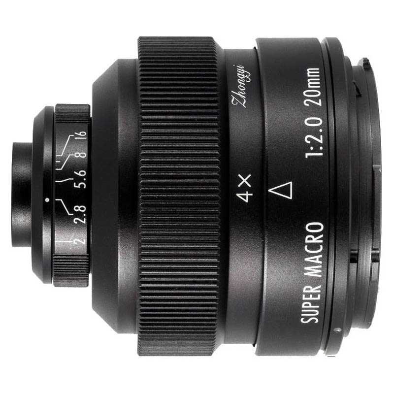 Mitakon Zhongyi 20mm f/2.0 4.5X Super Macro Sony E