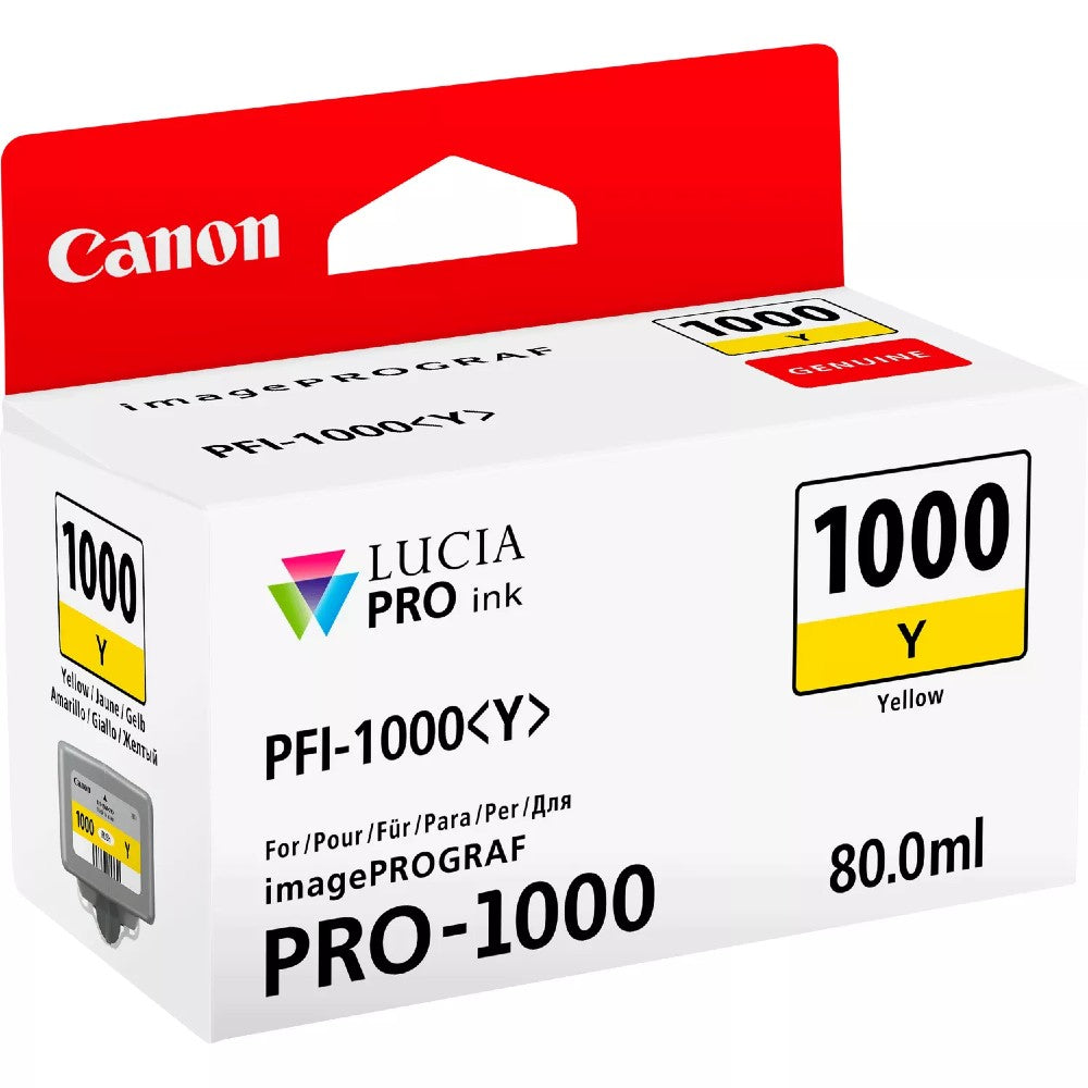 Canon PFI-1000 Yellow für imagePROGRAF PRO-1000