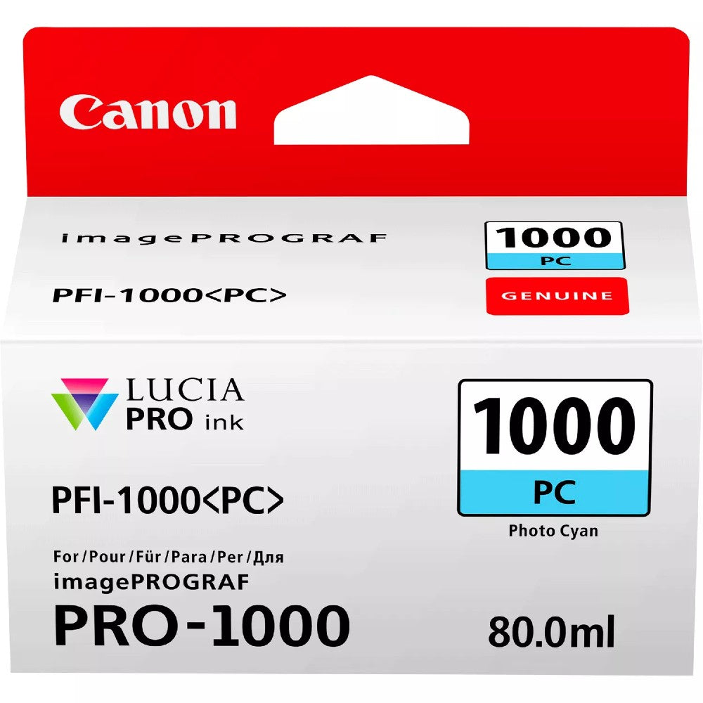 Canon PFI-1000PC Photo Cyan