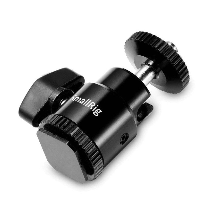SmallRig 761 New 1/4" Camera Hot shoe mount with additional 1/4" screw
