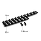 SmallRig 1659 15mm with M12 Thread Black Aluminum Alloy Rods Combination