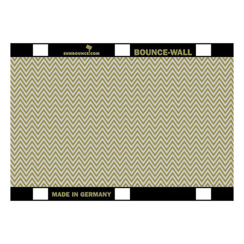Sunbounce Reflektor 20x28cm ZEBRA gold/silber für BOUNCE-WALL