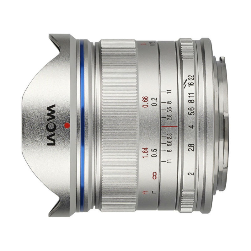 Venus Optics Laowa 7.5mm f/2.0 Lightweight Silber MFT