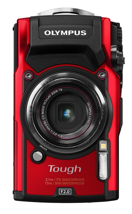 Olympus Stylus Tough TG-5 rood