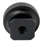 Caruba hotshoe Adapter - Universeller hotshoe --> 1/4" Aussengewinde (mit Spacer)