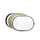 Godox 5-in-1 Gold, Silver, Black, White, Translucent - 120x180cm