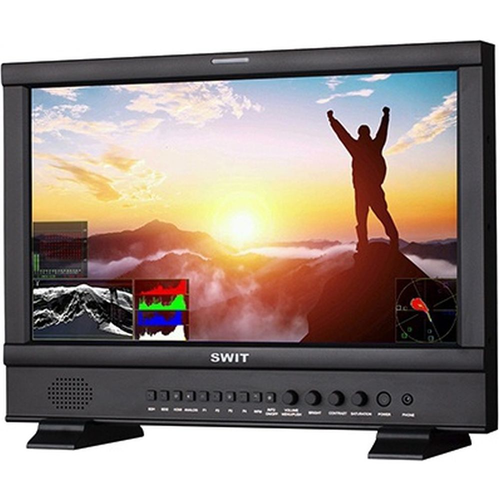SWIT S-1173FS, 17" FHD Studiomonitor mit Wellenformanzeige