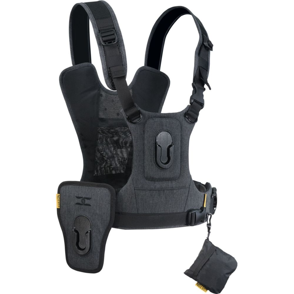 Cotton Carrier G3 Camera Harness 2 Charcoal Grey