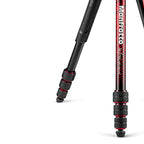 Manfrotto Befree Advanced Aluminium Twist Stativ rot mit Kugelkopf