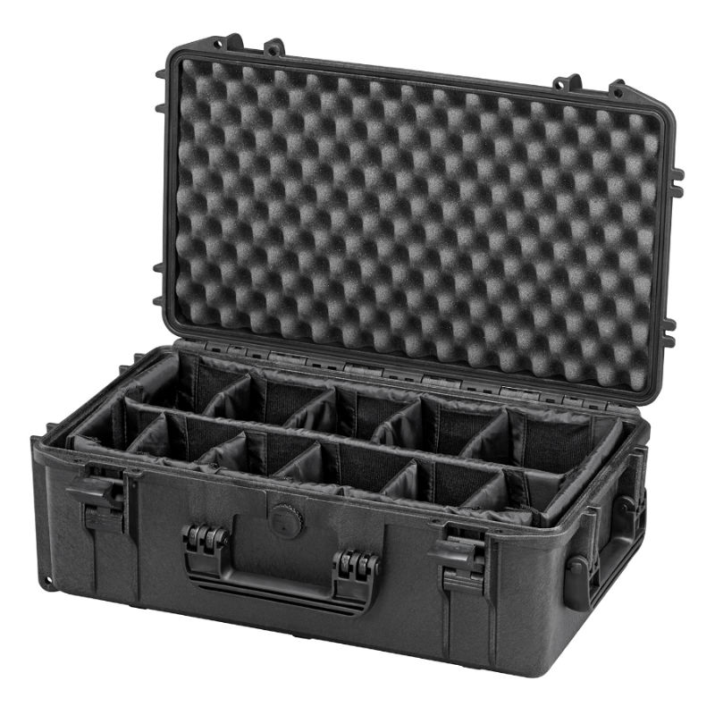 WCS Protection 520TR Koffer Schwarz inkl. Trennwänden