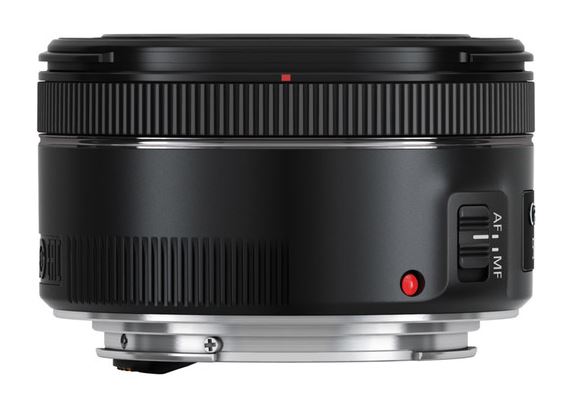 Canon EF 50mm f/1.8 STM + lens hood + protection filter + lens cloth