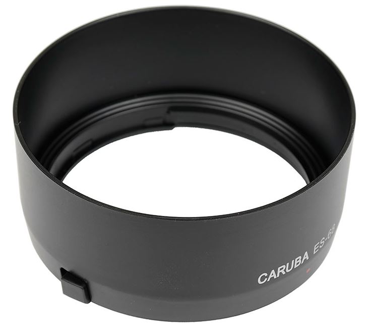 Canon EF 50mm f/1.8 STM + lens hood + protection filter + lens cloth