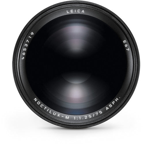 Leica 11676 Noctilux-M 75mm f/1.25 ASPH - Schwarz