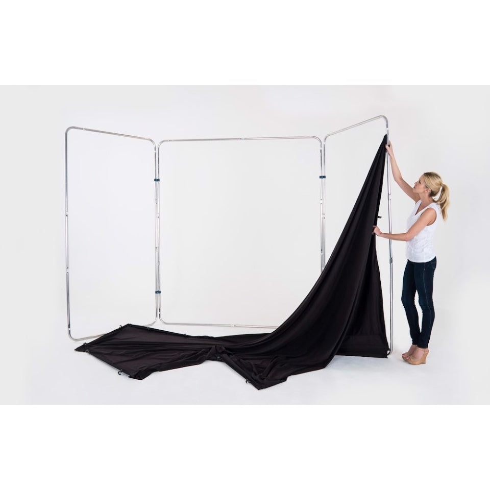 Manfrotto LL LB7621 Panorama-Hintergrund 400 cm Schwarz