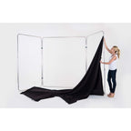 Manfrotto LL LB7621 Panorama-Hintergrund 400 cm Schwarz