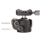 Leofoto LH-40 Ball Head with QP-70 Quick Release Plate