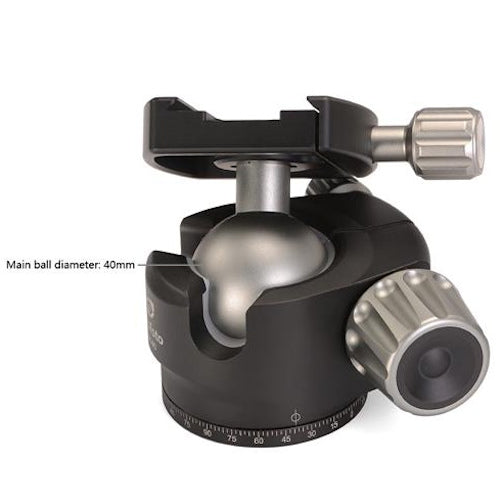 Leofoto LH-40 Ball Head with QP-70 Quick Release Plate