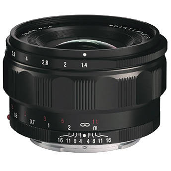 Voigtländer Nokton Classic 35mm f/1.4 Schwarz Sony FE
