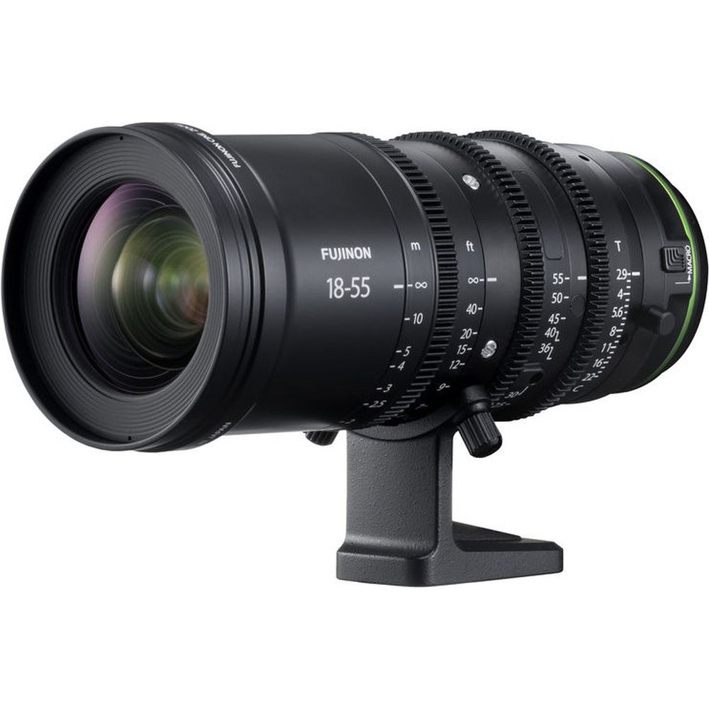 Fujifilm MKX 18-55mm T2.9 Fujinon eqv. 27-84mm